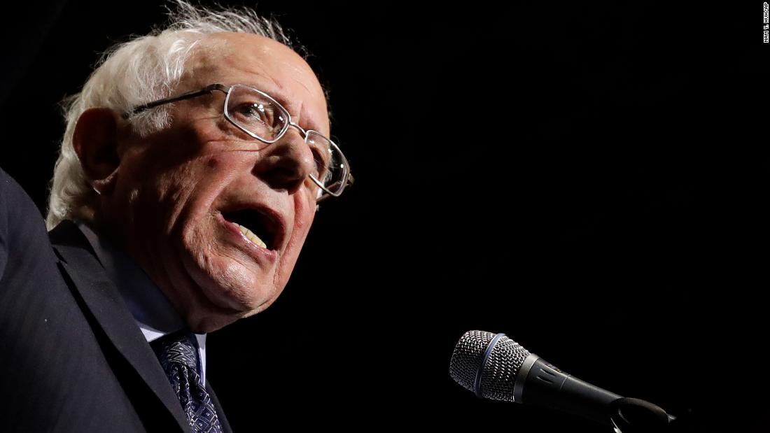 US Sen. Bernie Sanders speaks at a campaign rally in Chicago in March 2019. Sanders, an independent from Vermont, is the longest-serving independent in the history of Congress.